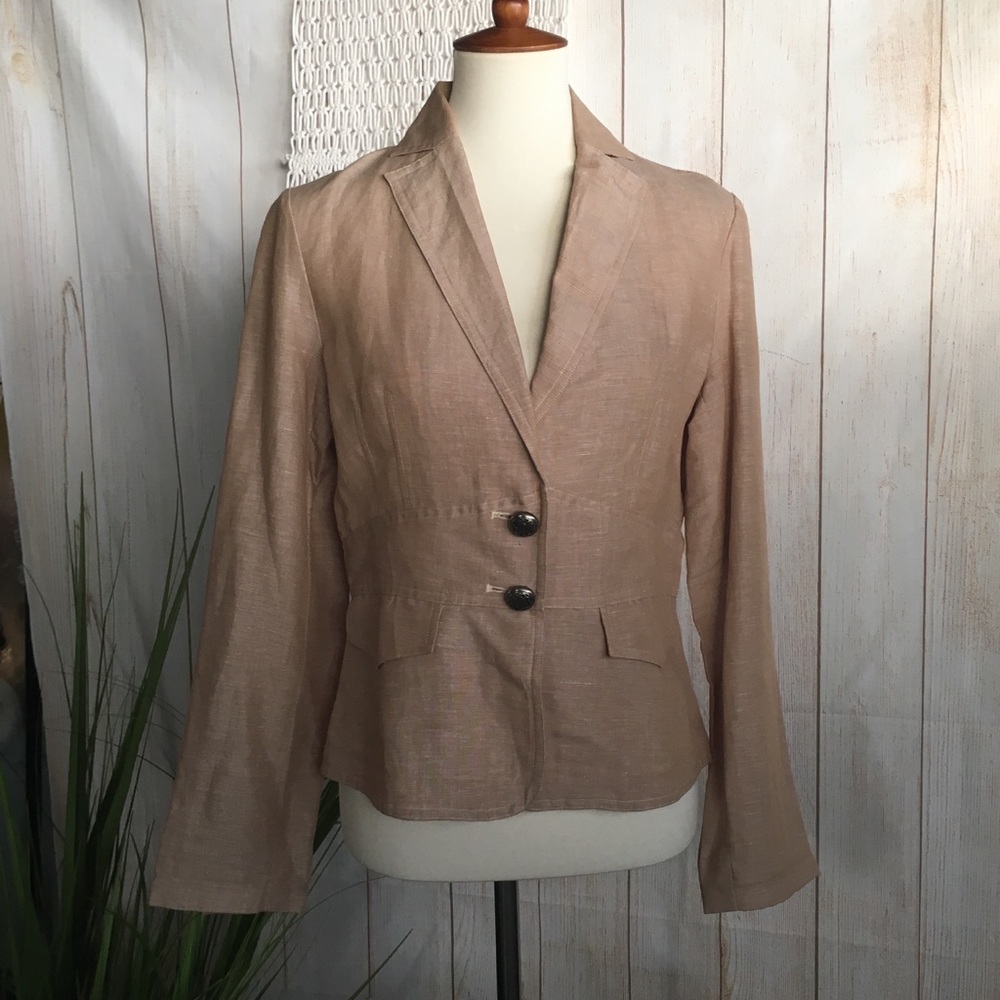 Bandalino | Linen Blazer | Size Small 🧥